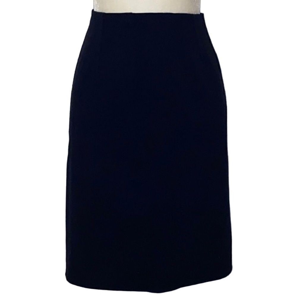 Oscar De La Renta Silk Pencil Skirt